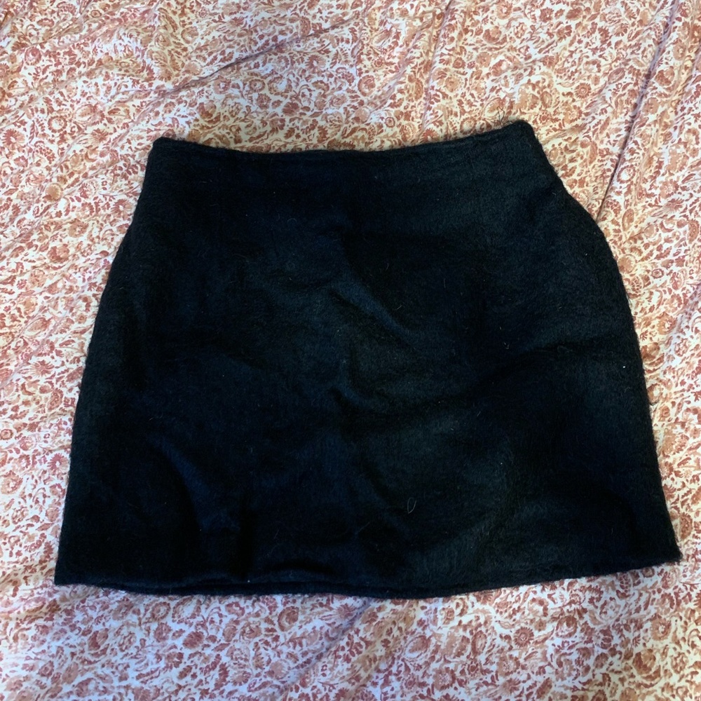 Jill Stuart black miniskirt